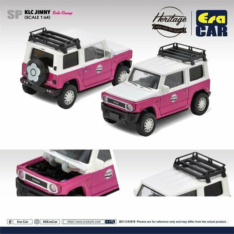 ミニカー 1/64スケール EraCar スズキ ジムニー KLC Heritage