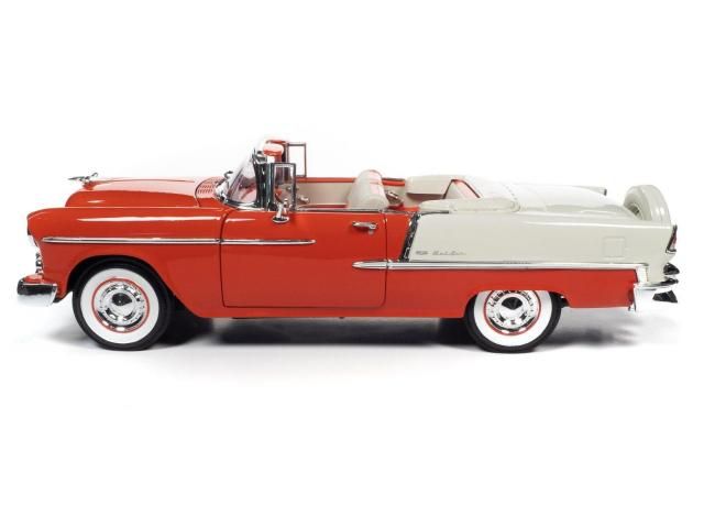 オートワールド 1/18 1955 シボレー ベルエア コンバーチブル ジプシー