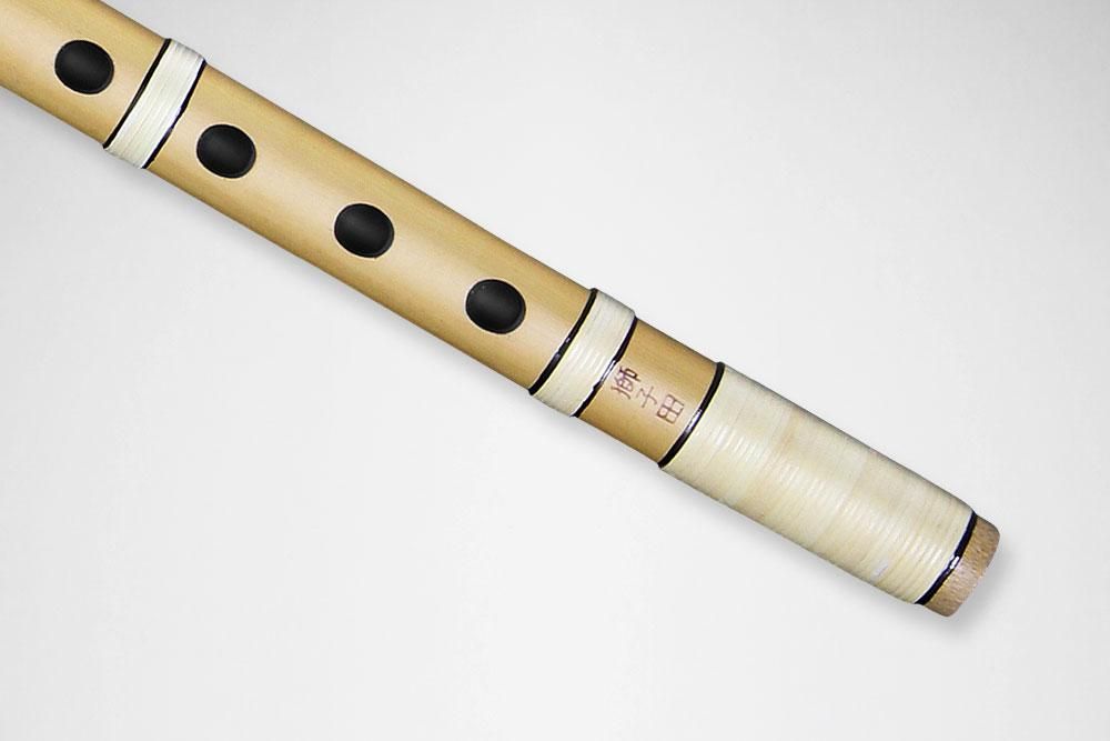獅子田 竹渓 籐 半重（内側黒） - 獅子田流 篠笛「大塚竹管楽器」