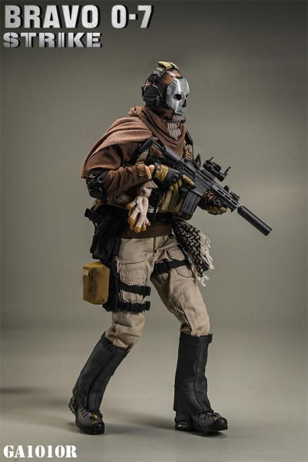 送料無料 1/6 General's Armoury GA1010R BRAVO 0-7 SAS 幽霊 欧米男性