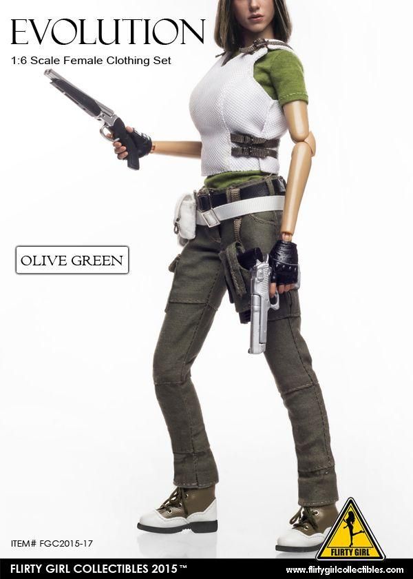 発売済み 1/6 Flirty Girl Collectibles FGC2015-17 EVOLUTION バイオ