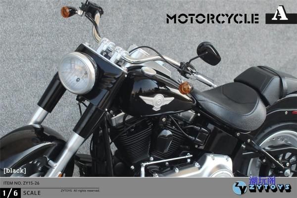 送料無料 1/6 ZYTOYS ZY15-26A FATBOY HARLEY-DAVIDSON ターミネーター