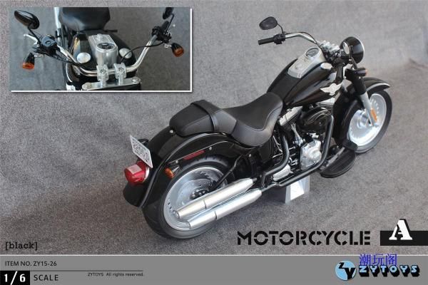 送料無料 1/6 ZYTOYS ZY15-26A FATBOY HARLEY-DAVIDSON ターミネーター