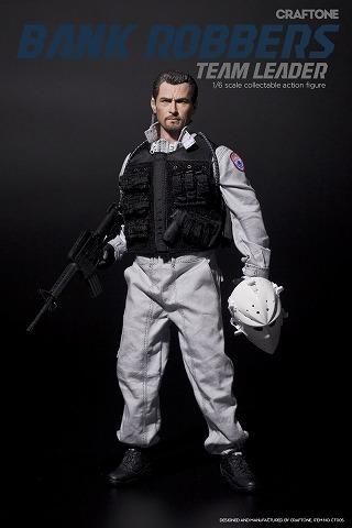 発売済み1/6 CRAFTONE 005A Bank Robbers チームリーダー 豪華版 2