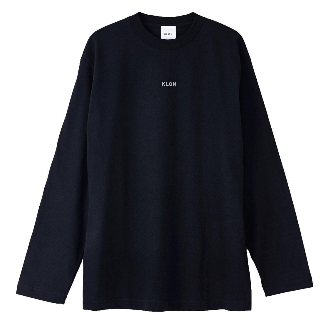 KLON STYLE OFF LONG T DRAWING LOGO BLACK | ロンT