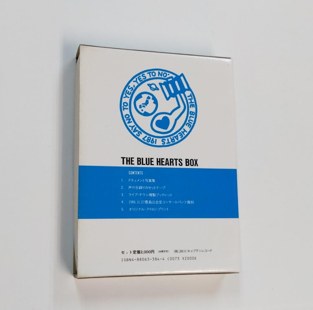 THE BLUE HEARTS BOX ドキュメント写真集（1985-1987）カセットテープ