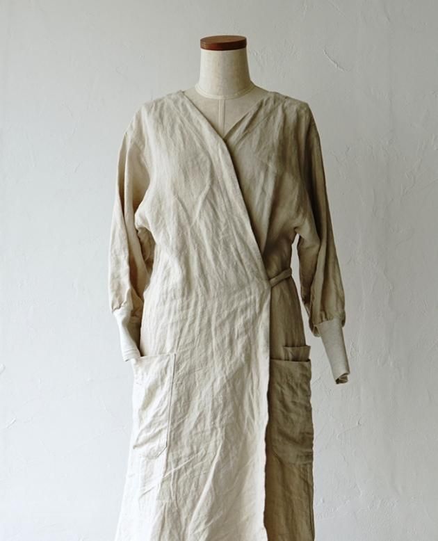 kapoc 2nd. / linen garment dye｜割烹着kapoc（カポック）公式