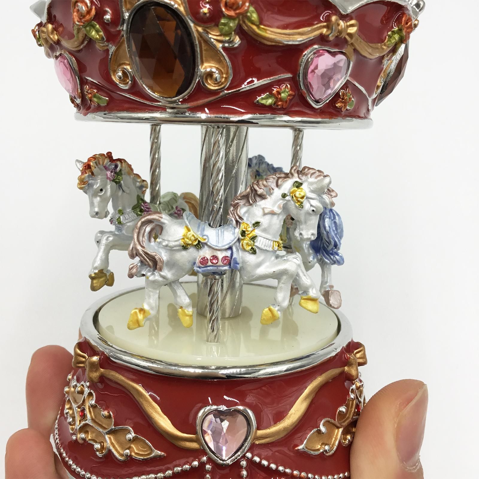 MUSIC BOX COMPANY＊ オルゴール メリーゴーランド 馬 【公式通販】