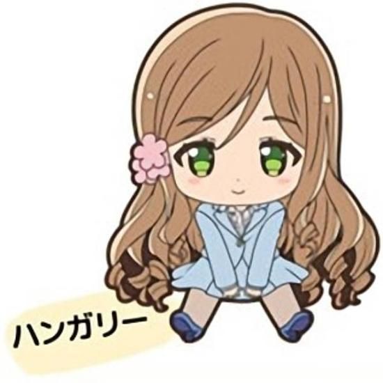 ハンガリー】ヘタリア World☆Stars ぺたん娘 トレーディングラバー