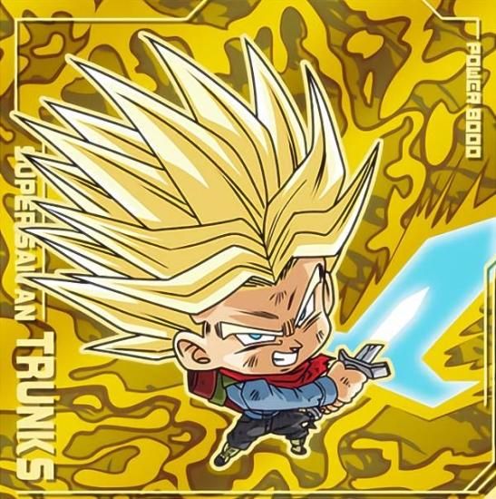 超6-26 トランクス (ゴールドレア) 】 ドラゴンボール 超戦士シール