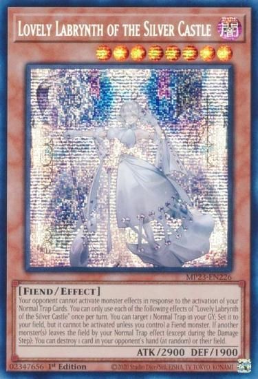 遊戯王 MP23-EN226 白銀の城のラビュリンス (英語版 1st Edition