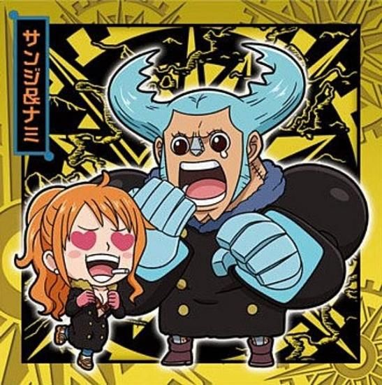 SW8-23 サンジ＆ナミ (R レア) 】にふぉるめーしょん ワンピース大海賊
