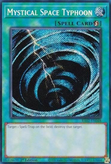 遊戯王 RA02-EN048 サイクロン (英語版 1st Edition シークレットレア