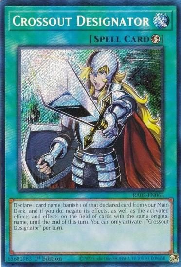 遊戯王 RA02-EN063 抹殺の指名者 (英語版 1st Edition シークレット