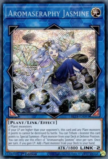 遊戯王 BLTR-EN093 アロマセラフィ－ジャスミン (英語版 1st Edition