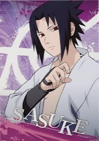 F賞 うちはサスケ (クリアポスター サイズ：A3) 】一番くじ NARUTO