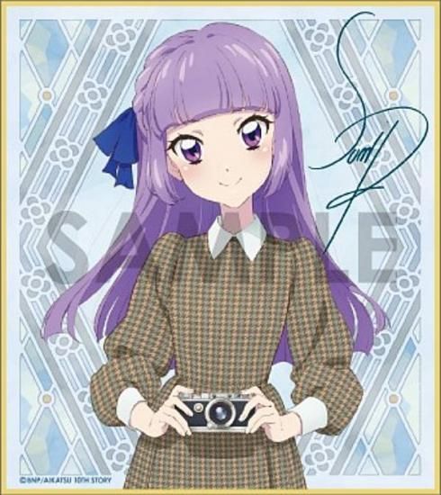 氷上スミレ】アイカツ! トレーディングミニ色紙 -Classical- - トレカ
