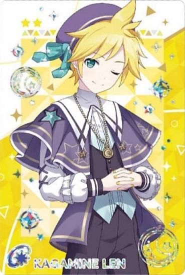 ホログラム箔押し] No.21 鏡音レン (レアカード) 】プロジェクトセカイ