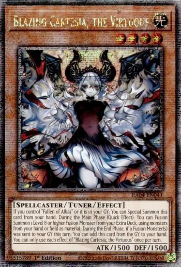 遊戯王 RA04-EN041 赫の聖女カルテシア (英語版 1st Edition 25th