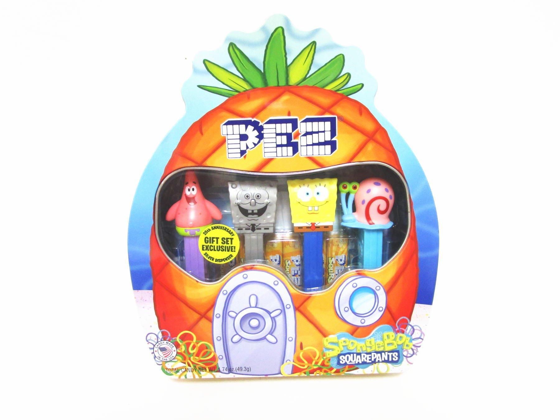 PEZ ペッツ スポンジボブ | ブリキ缶セット - FAR-OUT