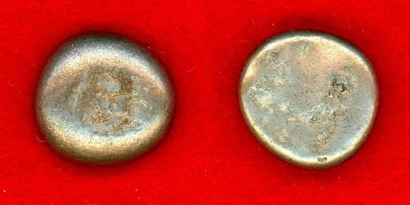 享保豆板銀 片面大黒 9.64g - 名古屋 創業70年 時遊屋 古銭