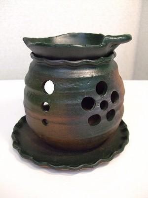 茶香炉（木の葉） - 常滑焼 陶器 陶磁器 販売・通販 豊和製陶