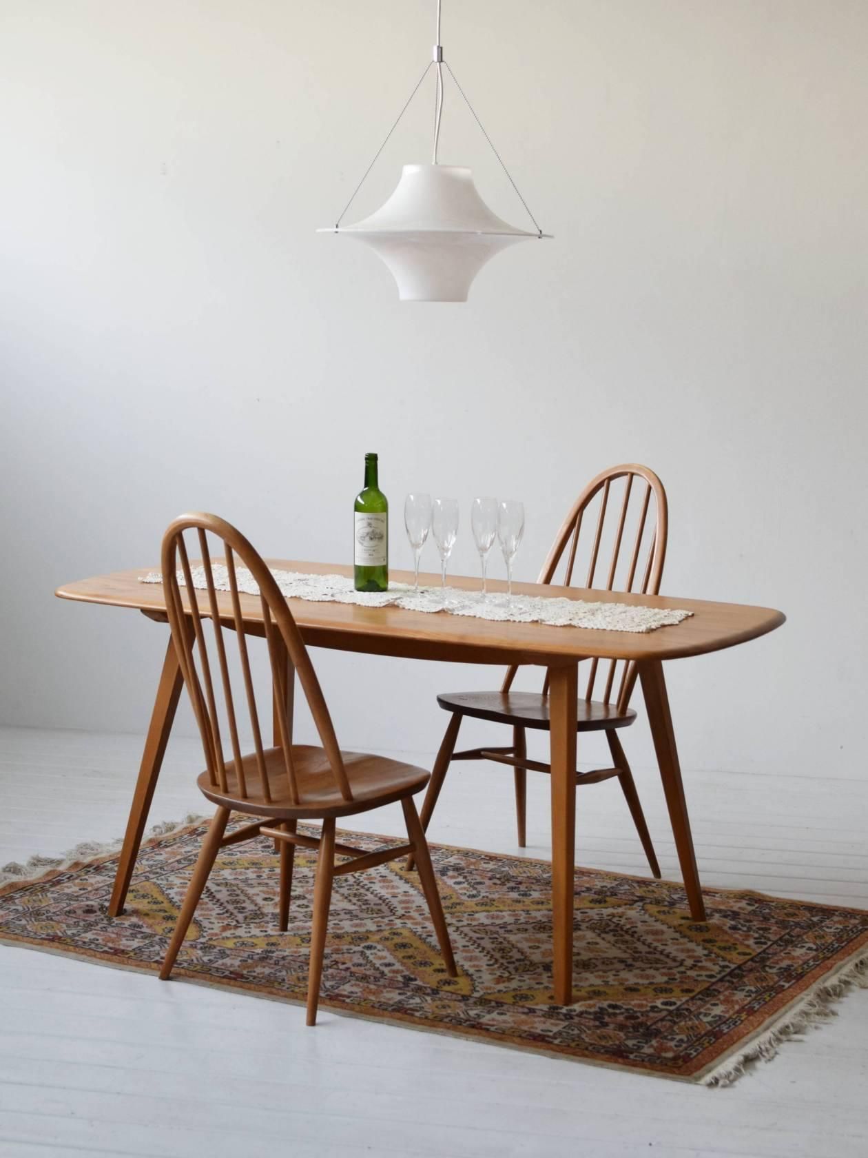 イギリス ERCOL プランクテーブル.2 ミッドセンチュリー