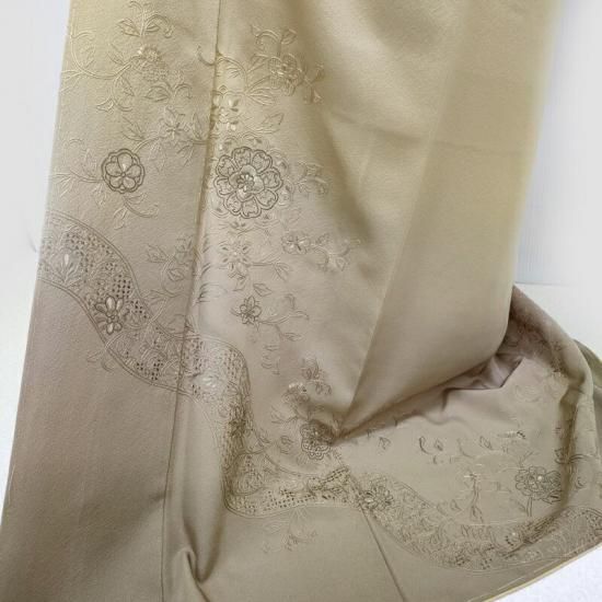 訪問着 蘇州汕頭刺繍 正倉院華紋 SHAN TOU フォーマル 御仕立上り(3444