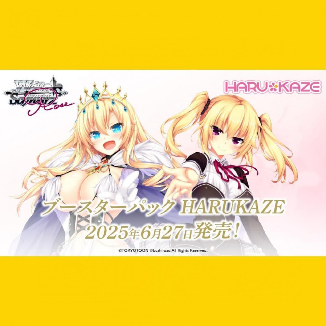 専用 ヴァイスシュヴァルツロゼ HARUKAZE 未開封カートン 未開封