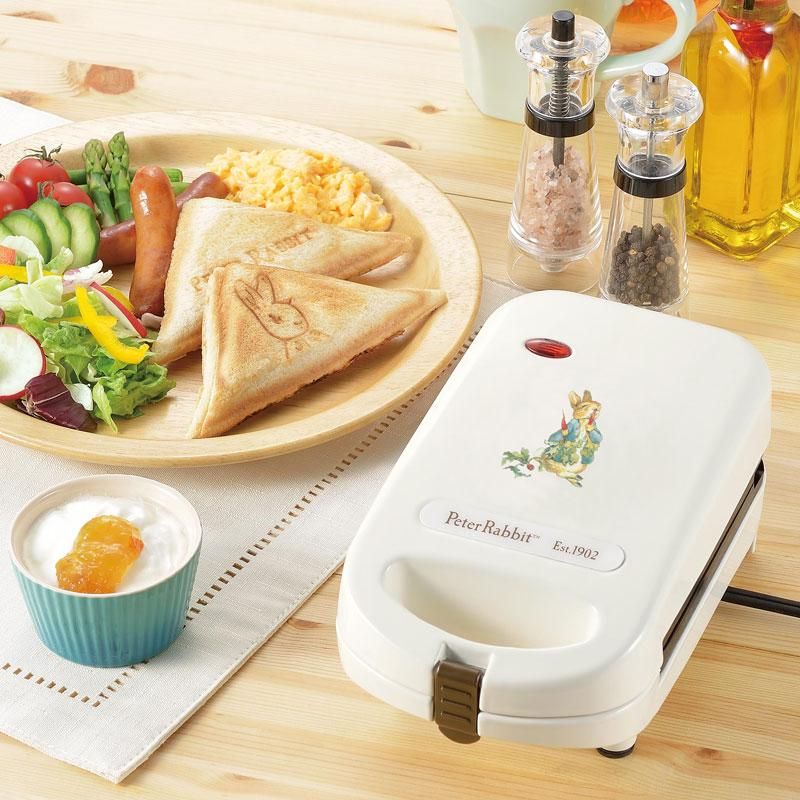 ピーターラビット】ホットサンドイッチメーカー | ピーターラビットの