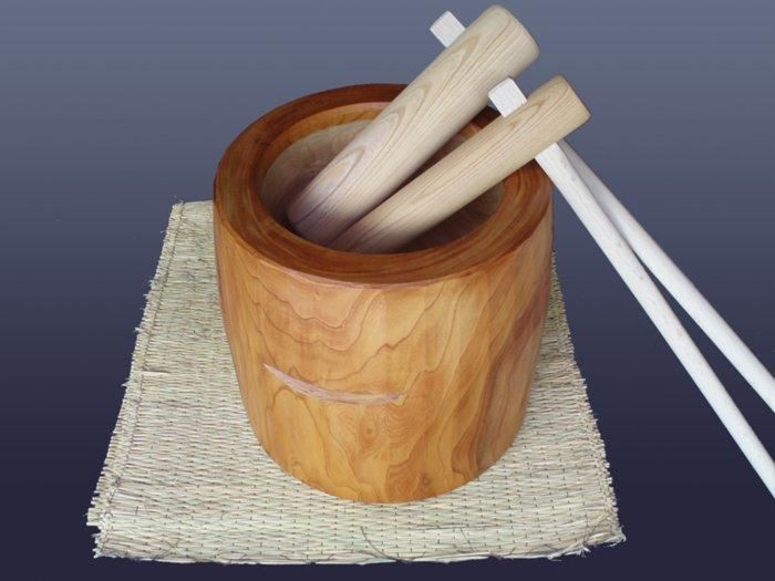 欅尺8臼4升用|餅つき用 - けやきの森の通販 餅つき臼と杵の製造販売
