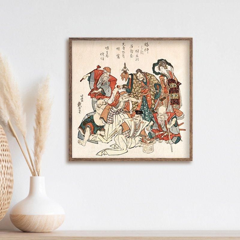 七福神 | 縁起のアート - ROSSO GRAFICO