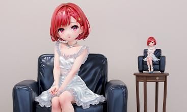 米白粕氏オリジナルイラスト「あくあちゃん」1/7スケール PVC塗装済み