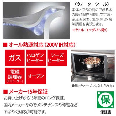 ジオプロダクト ソテーパン 25cm 全面7層構造 宮崎製作所 GEO-25ST【IH