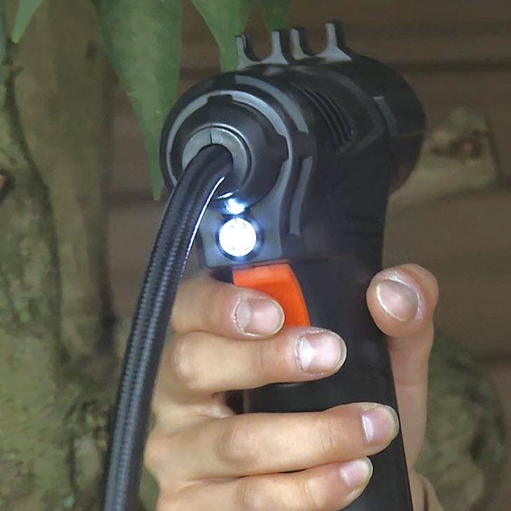 充電式コードレス電動エアーコンプレッサー ACアダプター付き 送料込み