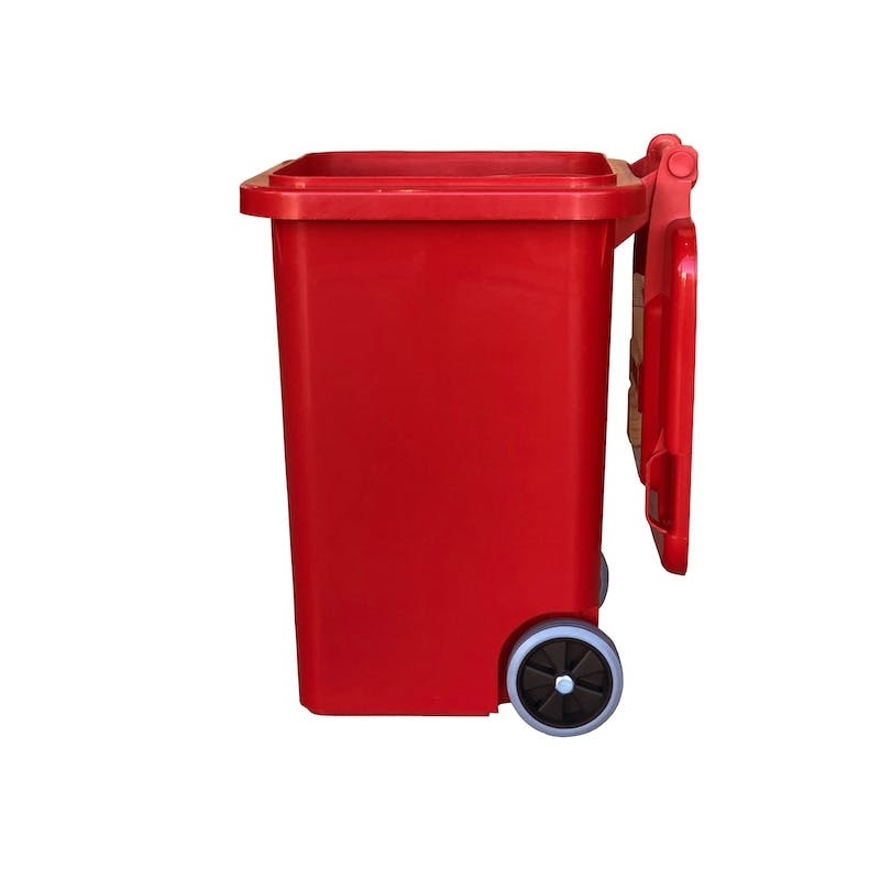 DULTON ダルトン プラスチック トラッシュカン 45リットル レッド