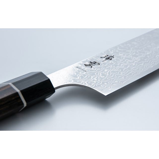 関兼次刃物 瑞雲 関兼次 特製切付包丁 三徳 180mm 両刃 9303 包丁 庖丁