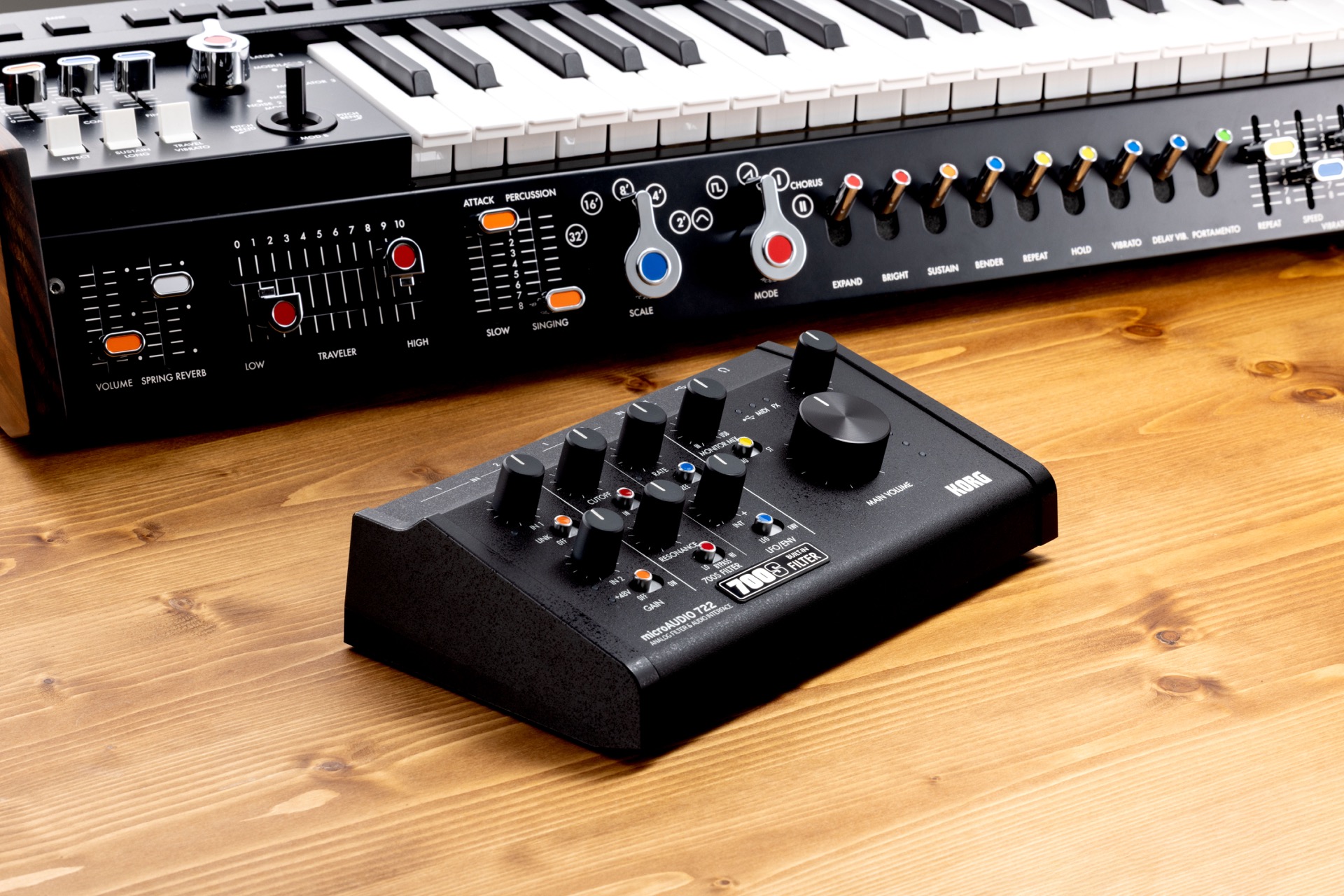 KORG microAUDIO 22 / 722 | コンパクトな USB-C デスクトップ
