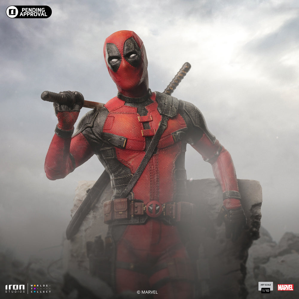 Deadpool Deadpool & Wolverine Art Scale 1/10 Iron Studios – Iron
