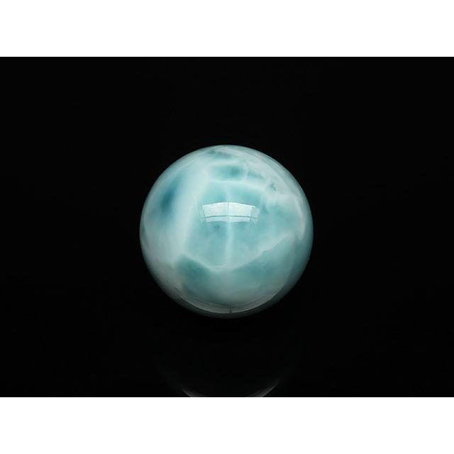 鑑別書付き】ラリマー スフィア 30mm No.11【1点もの】 / 60-47 LM