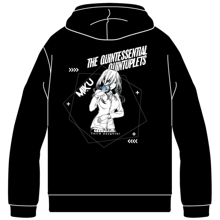 65％OFF】五等分の花嫁 グッズ 公式 パーカー 男女兼用 全5種 中野一花