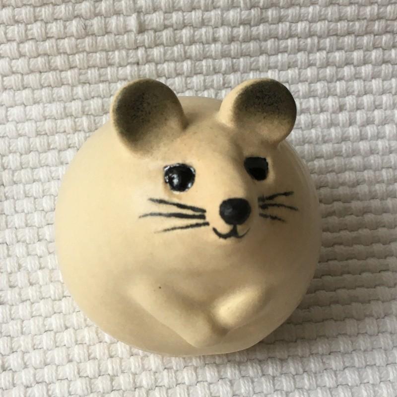 Lisa Larson（リサラーソン） 三匹のネズミ ねずみ 陶器置物 北欧雑貨