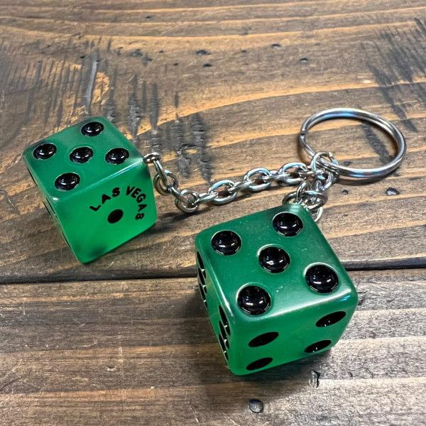4種】TWIN DICE Keyring キーホルダー サイコロ Las Vegas ラスベガス