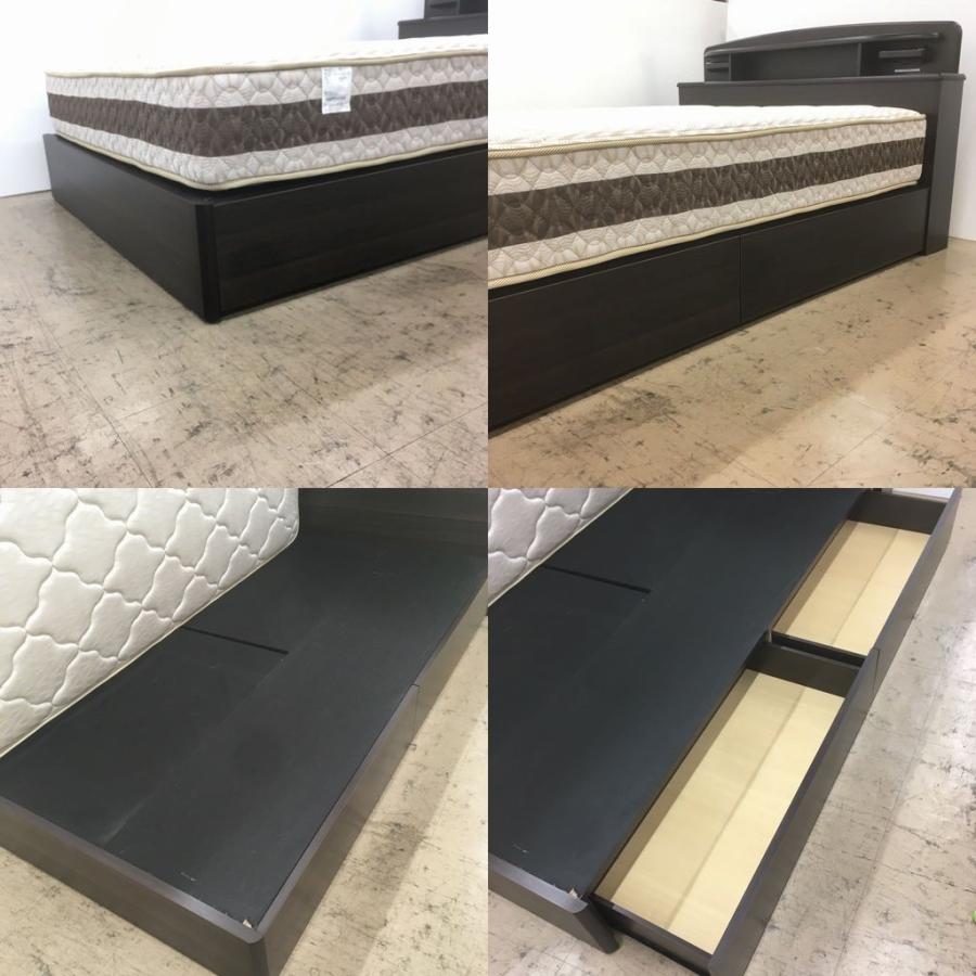 桜屋工業 中古 店舗近郊限定販売 ニトリ×フランスベッド ダブルベッド