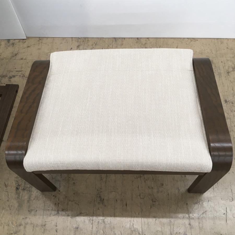 イケア（IKEA） 中古 オットマン付きアームチェア POANG 22417