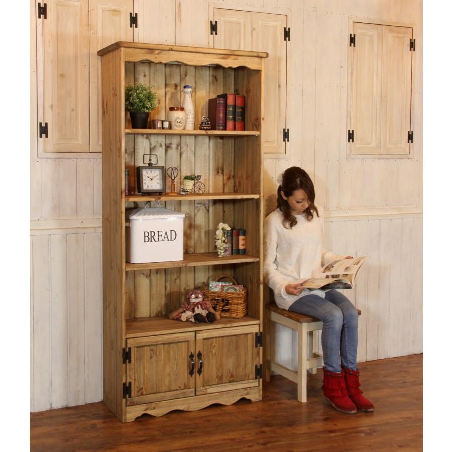 カントリー調本棚 手作り ハンドメイド オーダー家具 ナチュラル