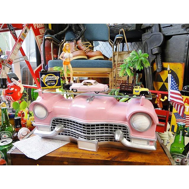 ピンクキャデラック カーシェルフ Sサイズ アメリカ雑貨 アメリカン