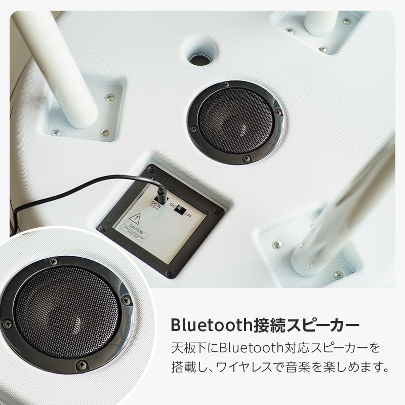 テーブル スピーカー 一台三役 ワイヤレス充電 丸 木製 丸型 USB