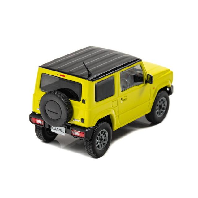 CAR-NEL 1/43 スズキ ジムニー XC (JB64W) 2018 キネティックイエロー