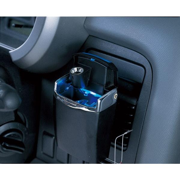 カーメイト（CARMATE） 車 灰皿 CZ84 愛煙缶スクエア 黒 灰皿 カー用品